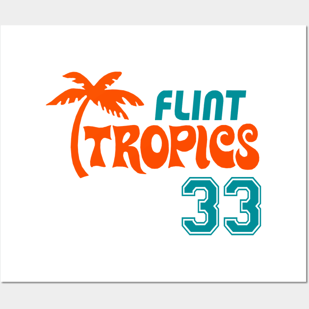 Flint Tropics, Jackie Moon Wall Art by FanSwagUnltd